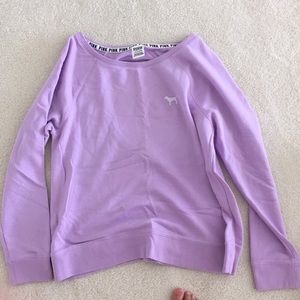 pink sweatshirt